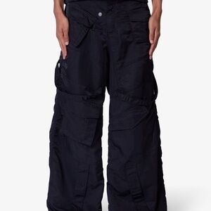 mnml Strapped Up Raver Double Cargo Pants - Black Size 30Black / 30